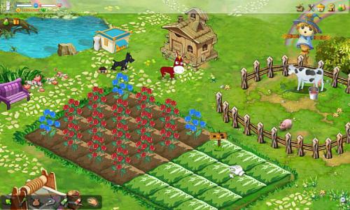 Игра «Счастливый фермер» является одной из самых популярных игр.